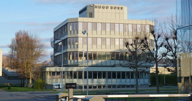 Centrála značky Hugo Boss v Nemecku