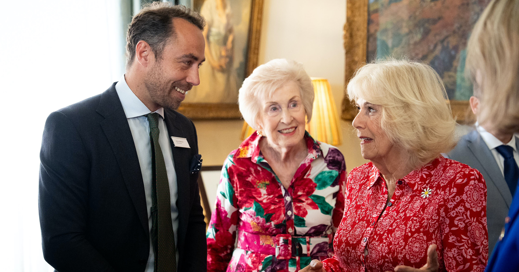 James Middleton a kráľovná Kamila