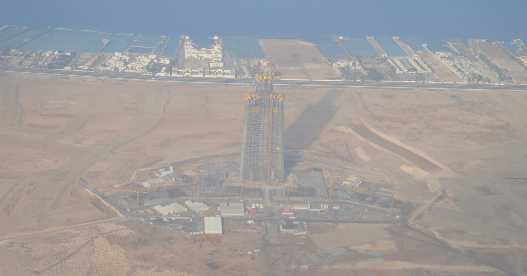 Stavba Jeddah Tower