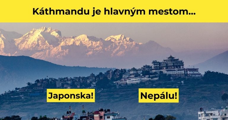 Hlavné mesto Kathmandu
