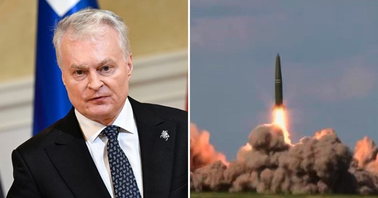 Litovský prezident Gitanas Nauséda a jadrová zbraň