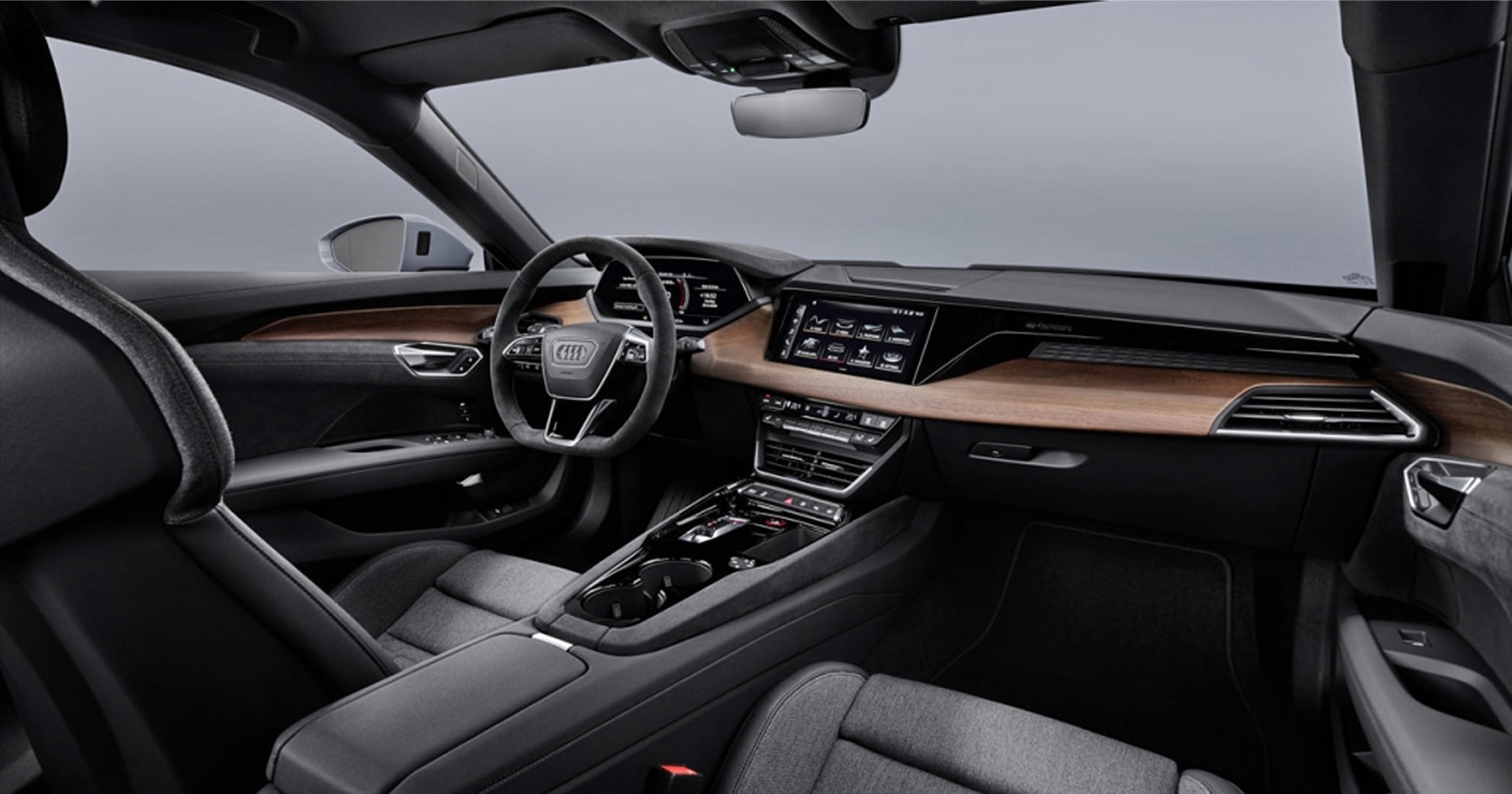 Interiér automobilu Audi