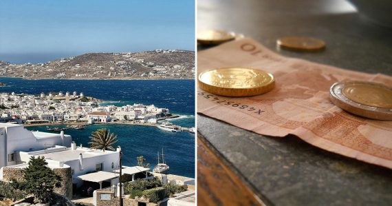 Mykonos a peniaze