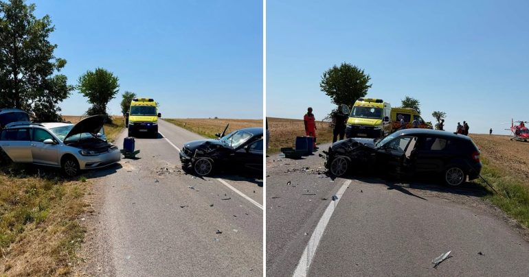 Pri nehode v okrese Zlaté Moravce sa zranilo sedem ľudí