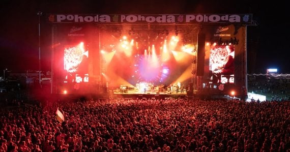 Záber na festival Pohoda v roku 2025