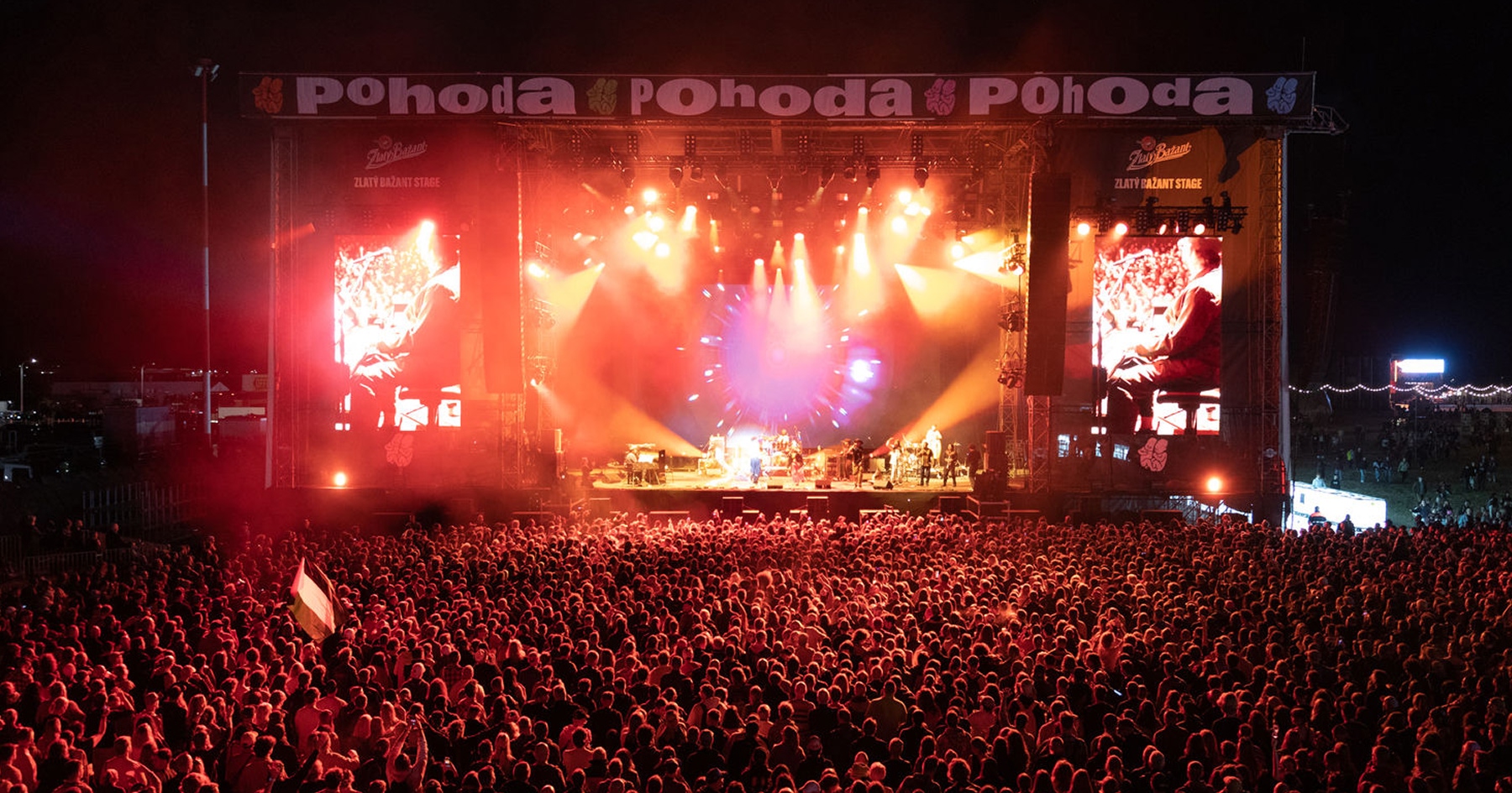 Záber na festival Pohoda v roku 2025