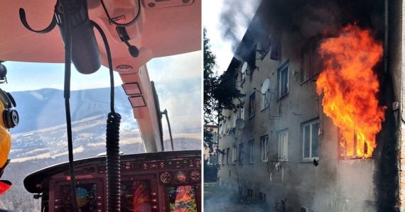 Vážny požiar bytovky vo Fiľakove