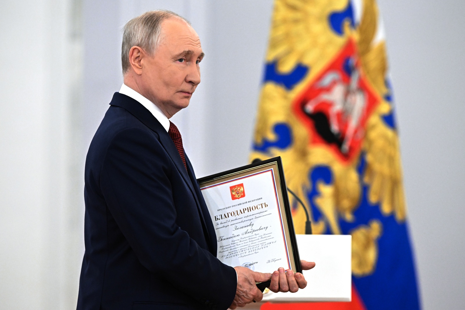 Ruský prezident Vladimir Putin