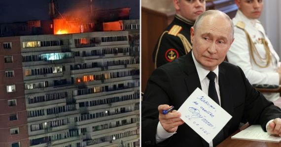 Bytovka v Rumunsku napadnutá dronom a Putin