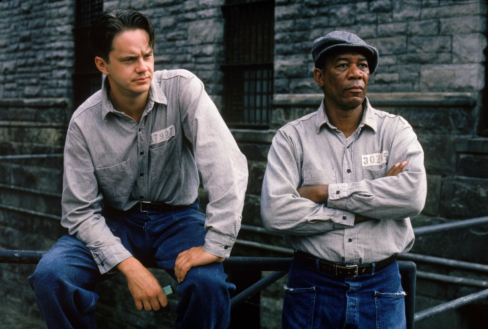 Záber z filmu Vykúpenie z väznice Shawshank