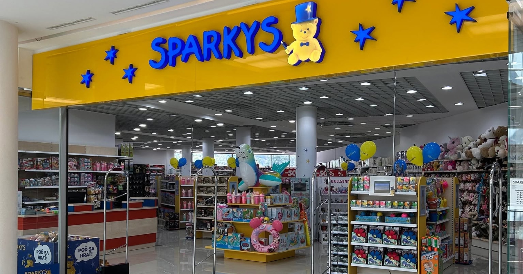 Predajňa Sparkys