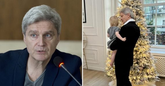 Štefan Skrúcaný a dcéra Ella