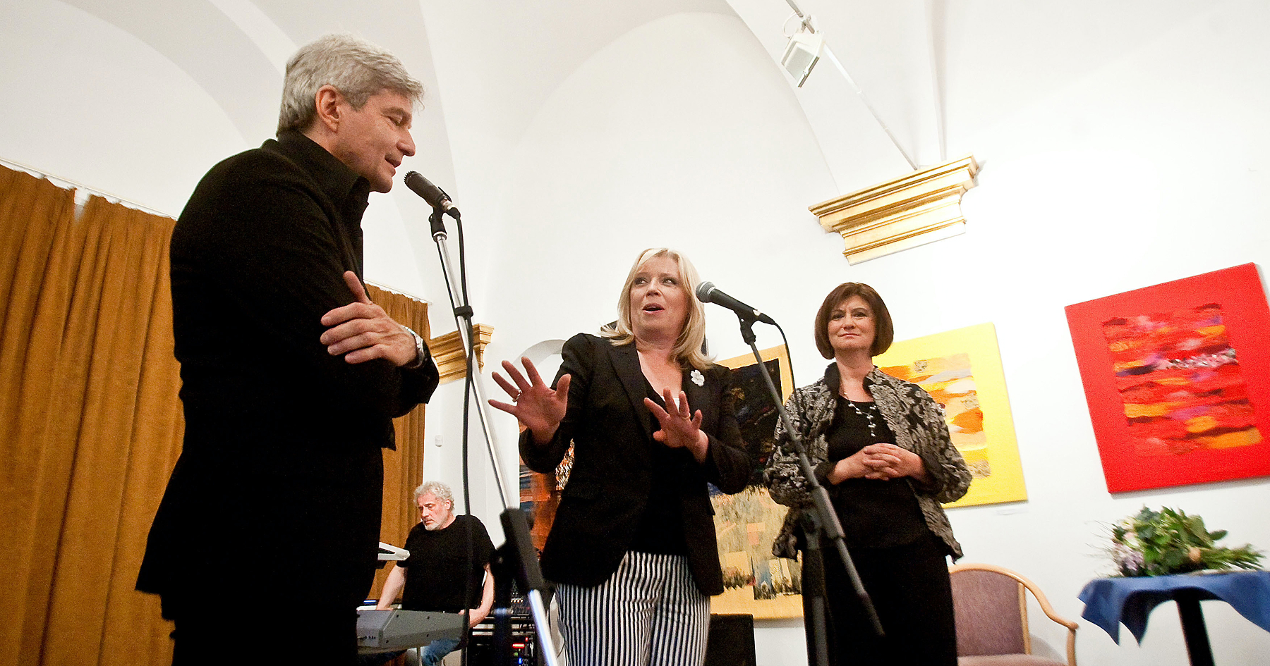 Štefan Skrúcaný a Iveta Radičová