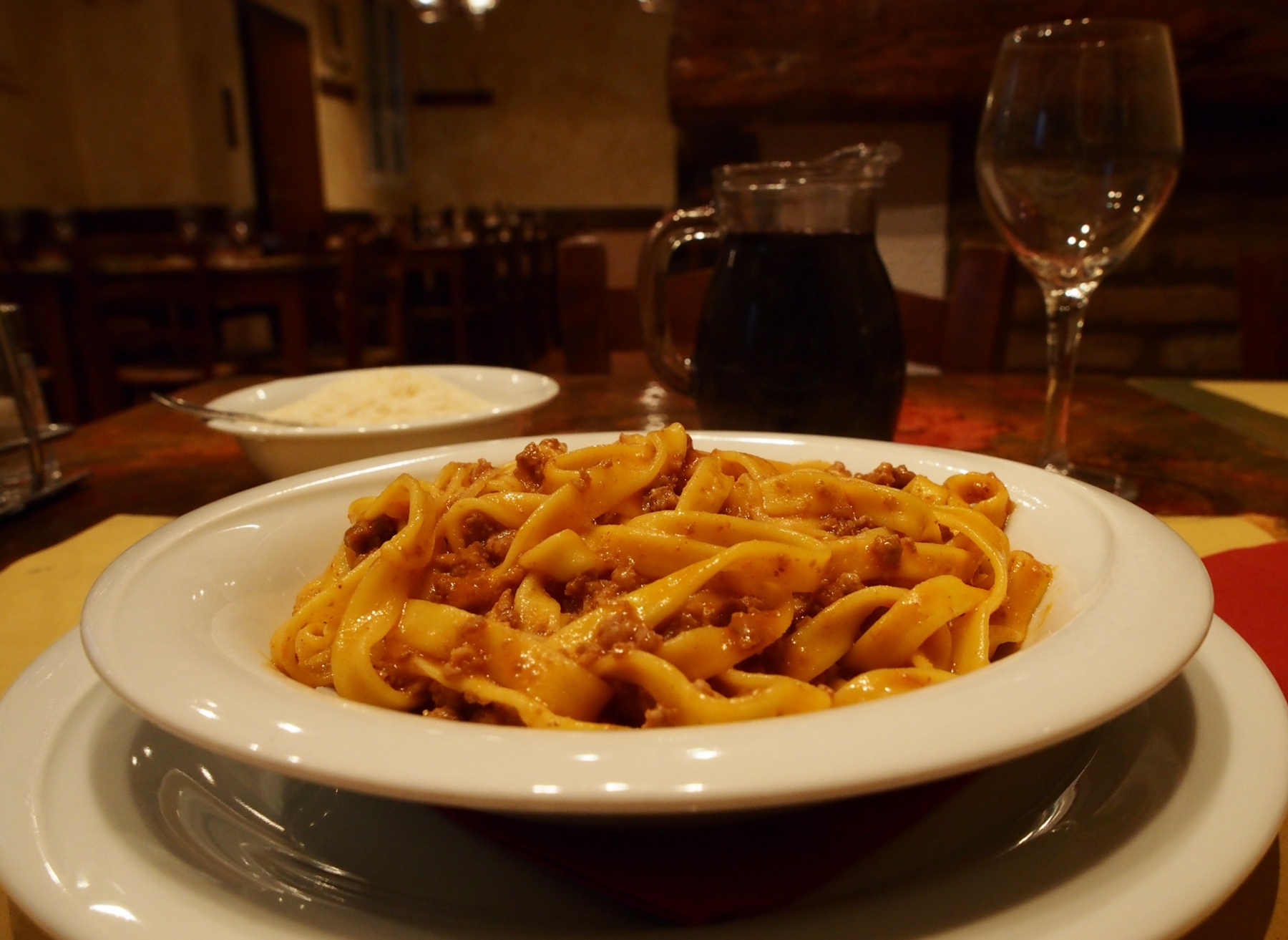 Tagliatelle v Taliansku