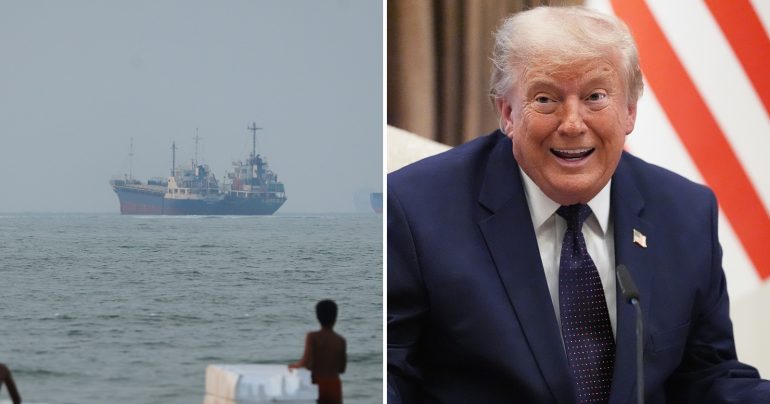 Pohľad na Hormuzský prieliv a Trumpa