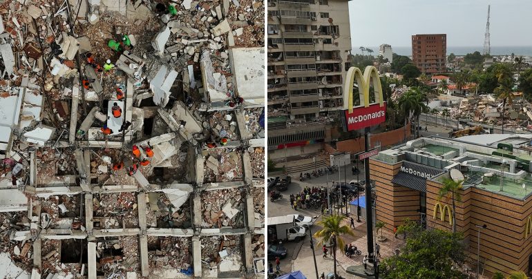 Následky ničivého zemetrasenia vo Venezuele