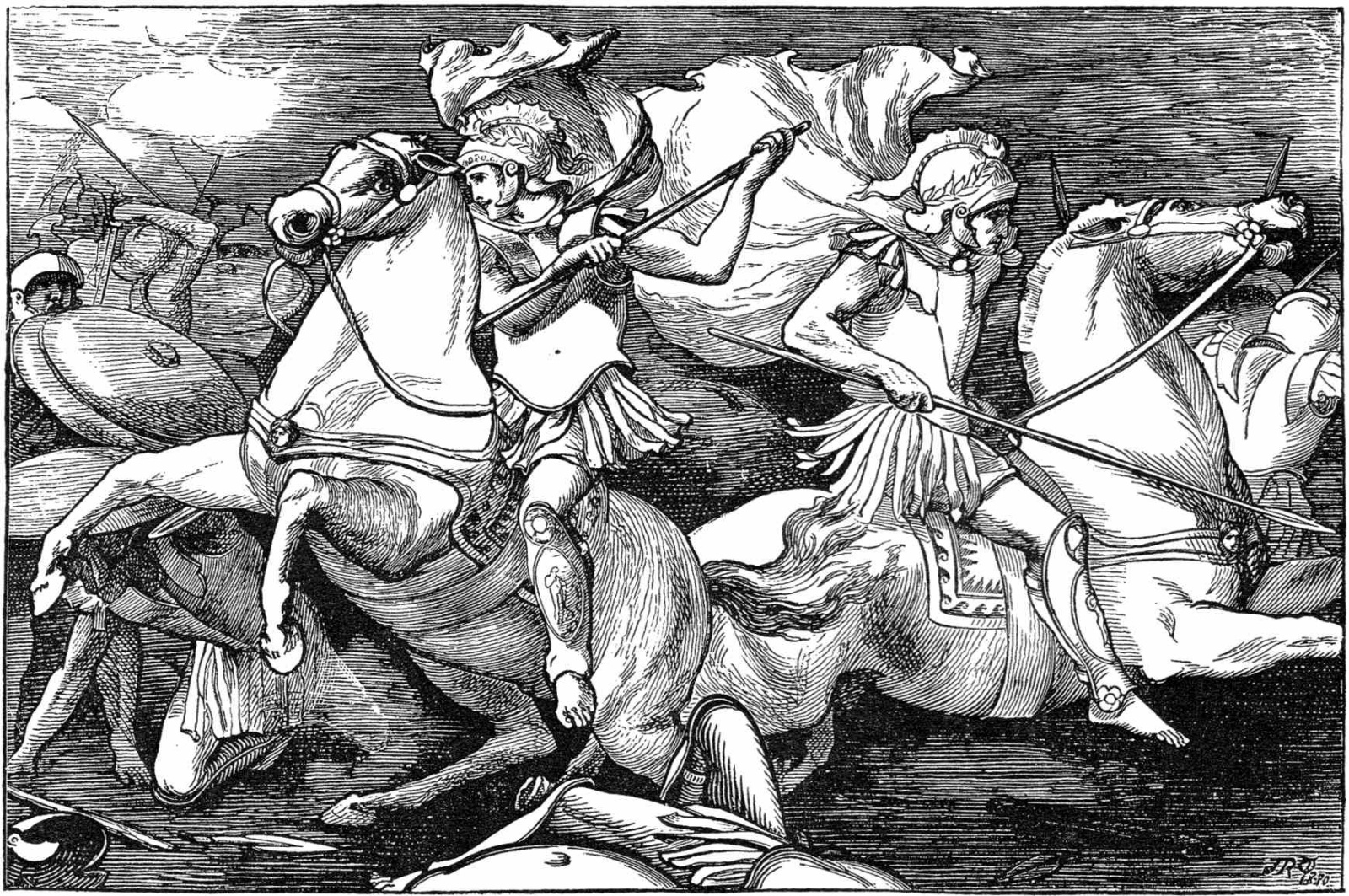 Vojna, historická ilustrácia