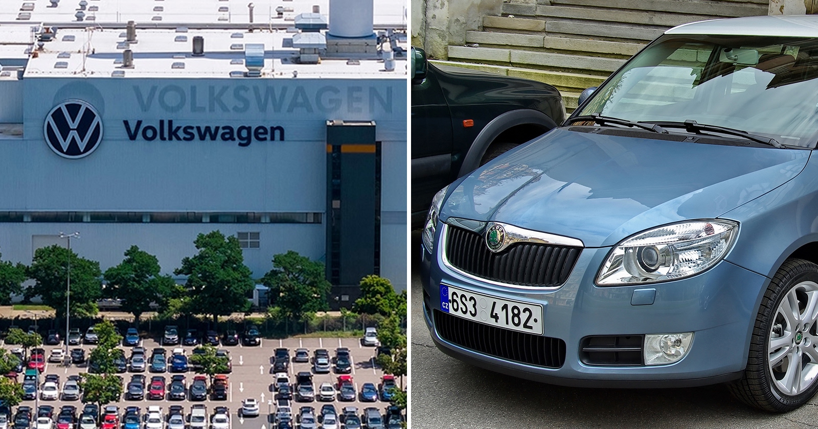 Fabrika Volkswagen a Škoda Fabia
