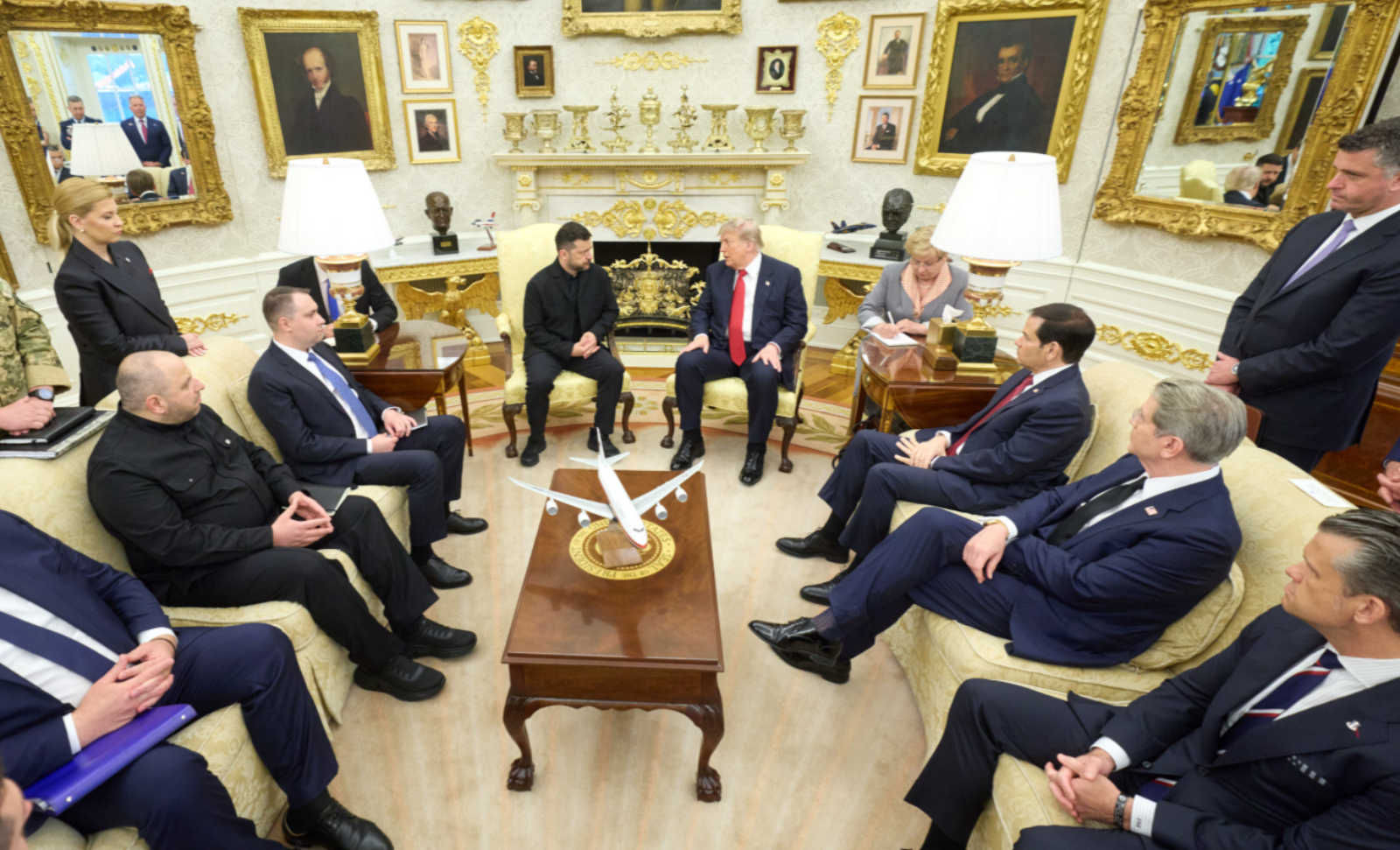 Zelenskyj a Trump