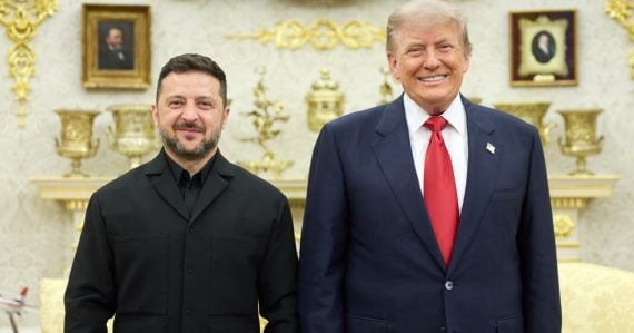 Zelenskyj a Trump