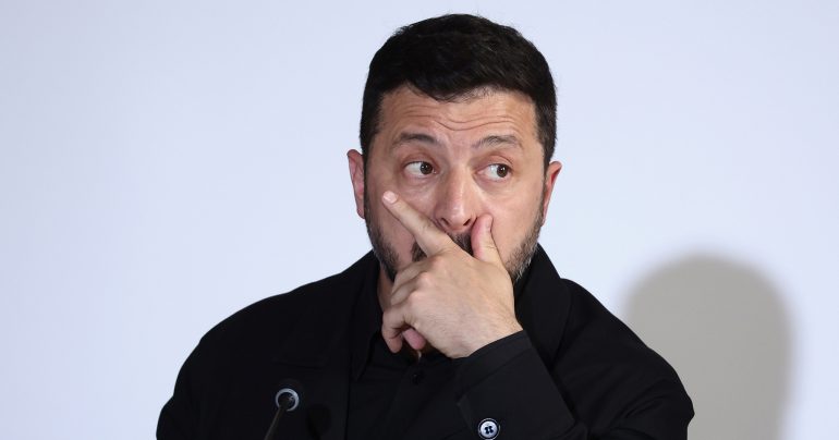Ukrajinský prezident Volodymyr Zelenskyj