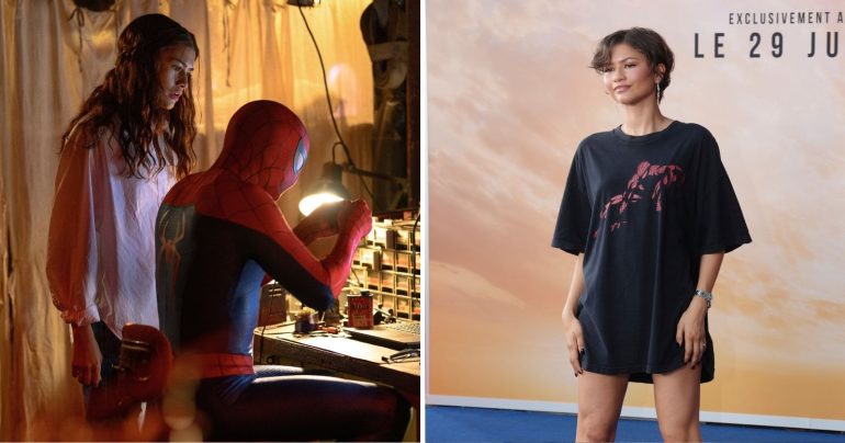 Zendaya a Spiderman