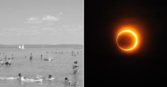 Balaton a zatmenie Slnka