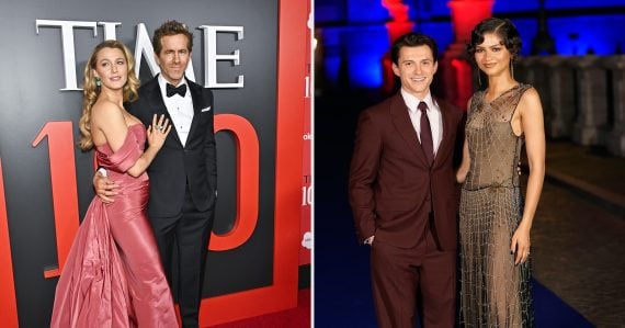 Blake Lively s Ryanom Reynoldsom a Tom Holland a Zendaya