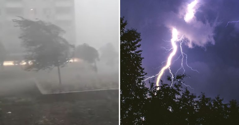 Pohľad na búrku