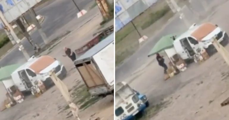 Útok dronom na civilistu v juhoukrajinskom meste Cherson