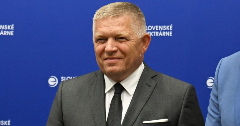 Premiér Robert Fico