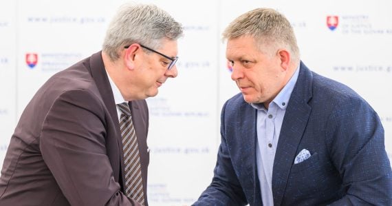 Minister Boris Susko a Robert Fico