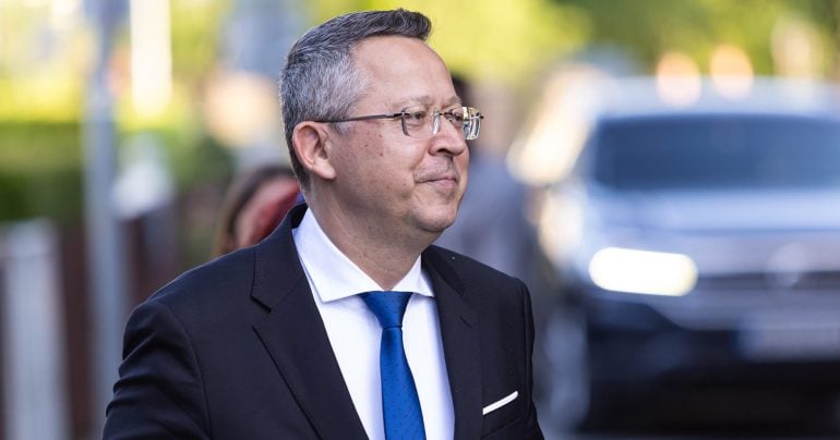Minister financií Ladislav Kamenický