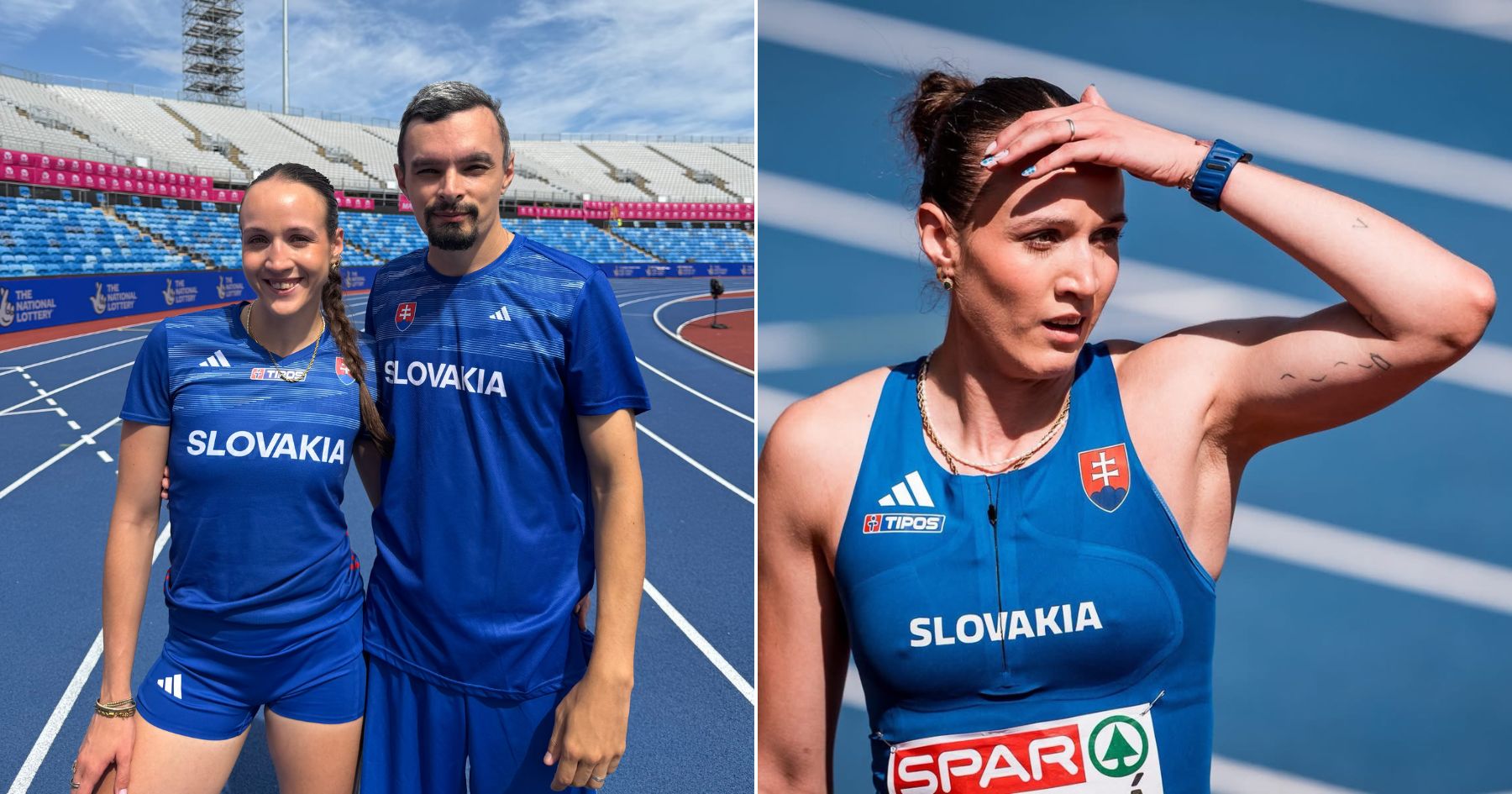 Marek Korba a jeho manželka Viktória