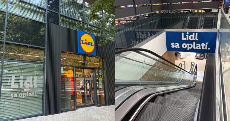 Nová predajňa Lidl v Bratislave
