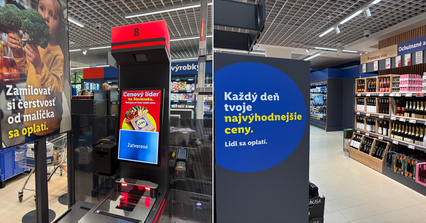 Predajňa Lidl v Bratislave