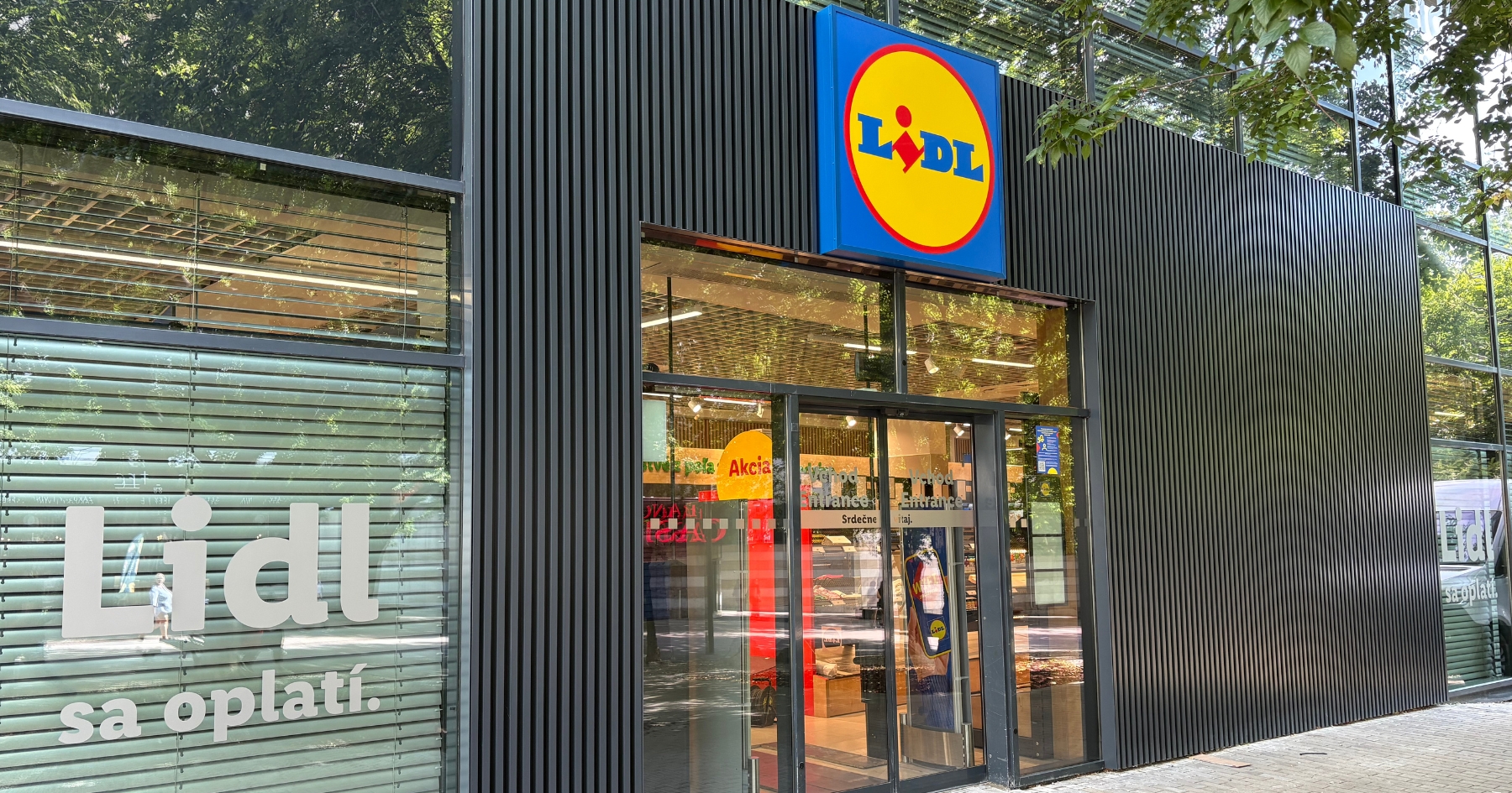 Predajňa Lidl v Bratislave