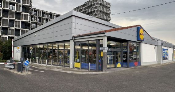 Predajňa Lidl na Račianskej ulici