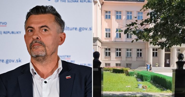 Lukáš Machala a natrený krušpán