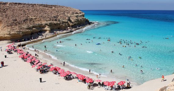 Marsa Matruh v Egypte