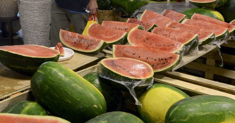 melón v obchode