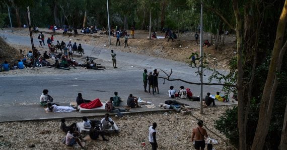 Migranti v Ceute