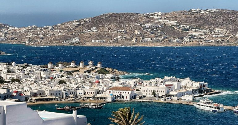 Grécky ostrov Mykonos