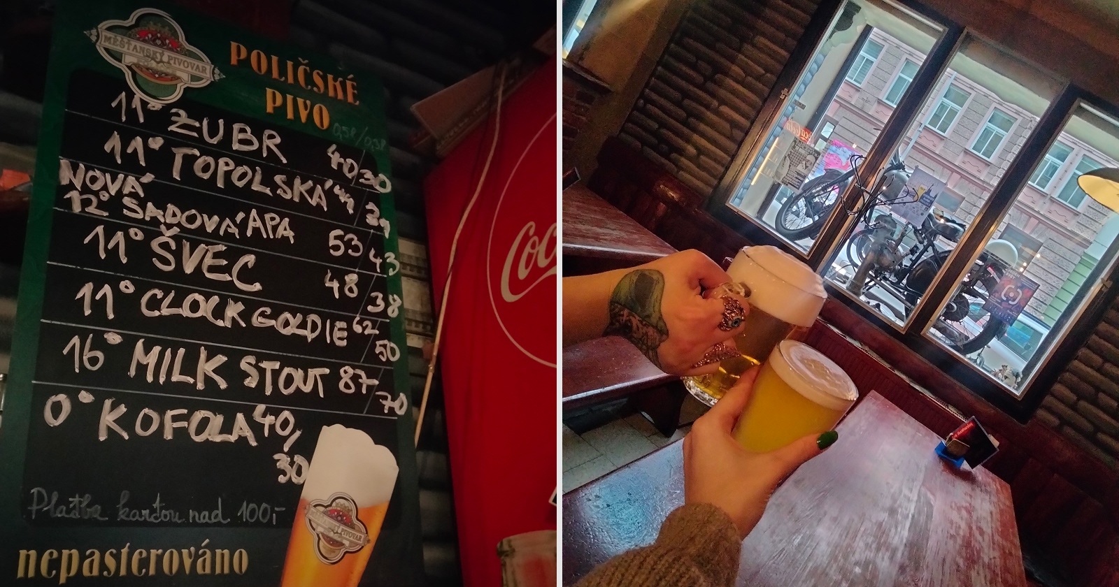 Pivo v Olomouci dobré