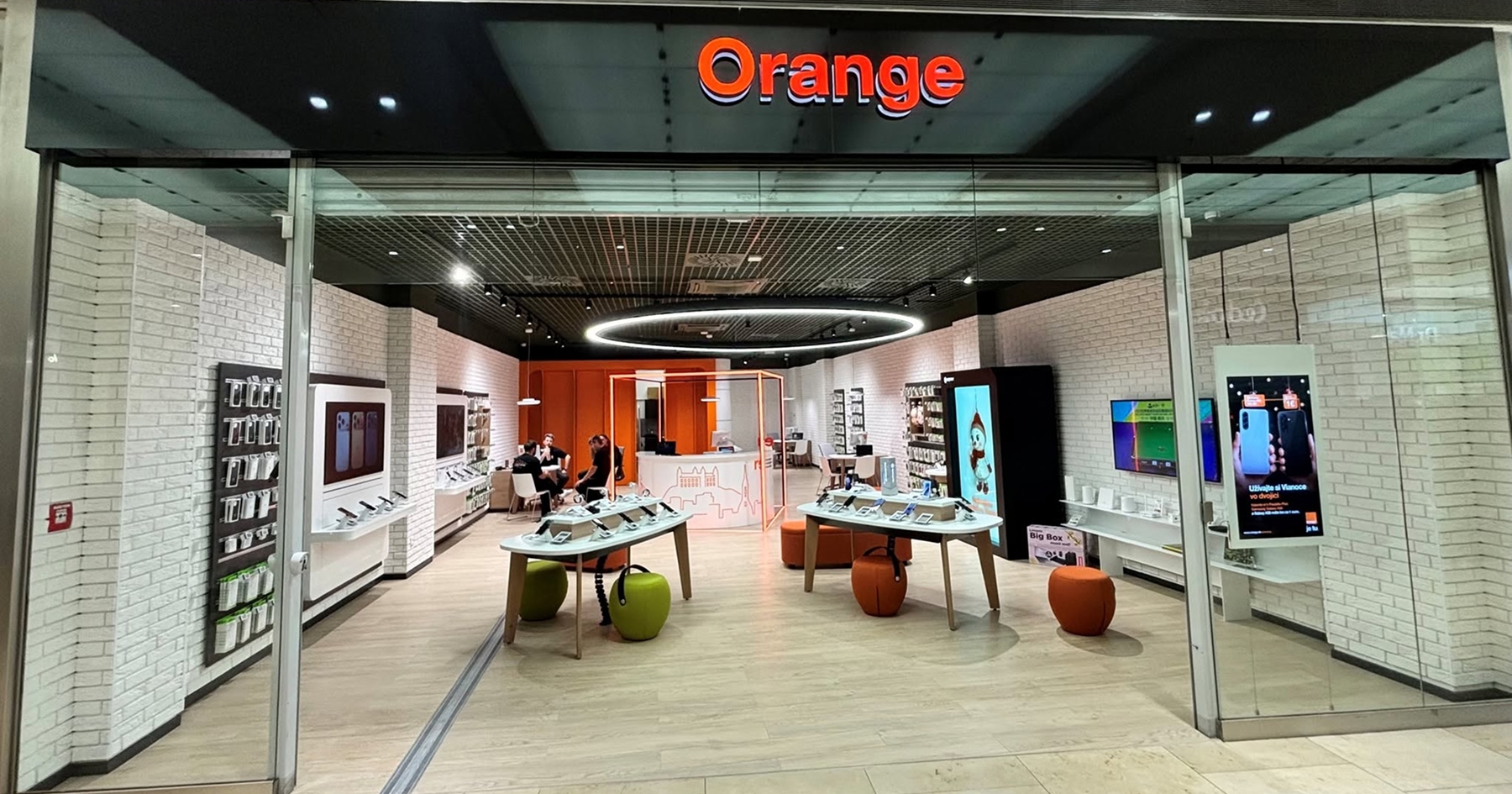 Predajňa Orange