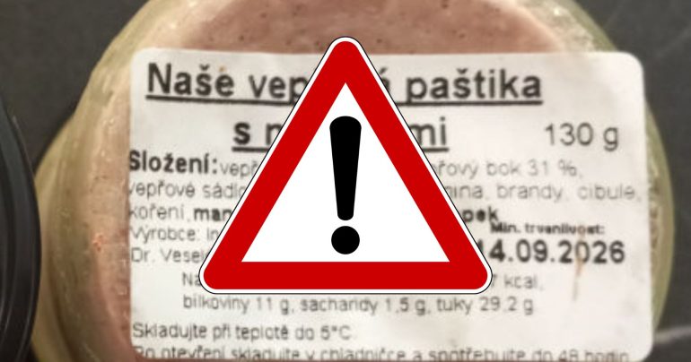 Nebezpečná paštéta