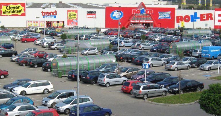 Predajňa Roller v Nemecku