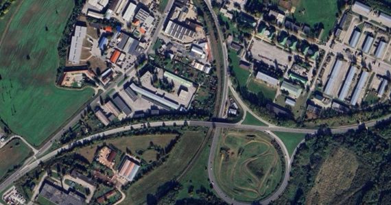 Rožňava mapa novej predajne Merkury Market