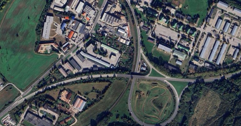 Rožňava mapa novej predajne Merkury Market