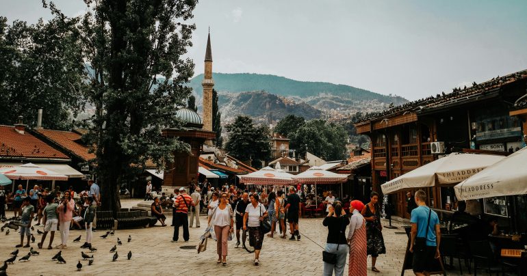 Sarajevo, hlavné mesto Bosny a Hercegoviny